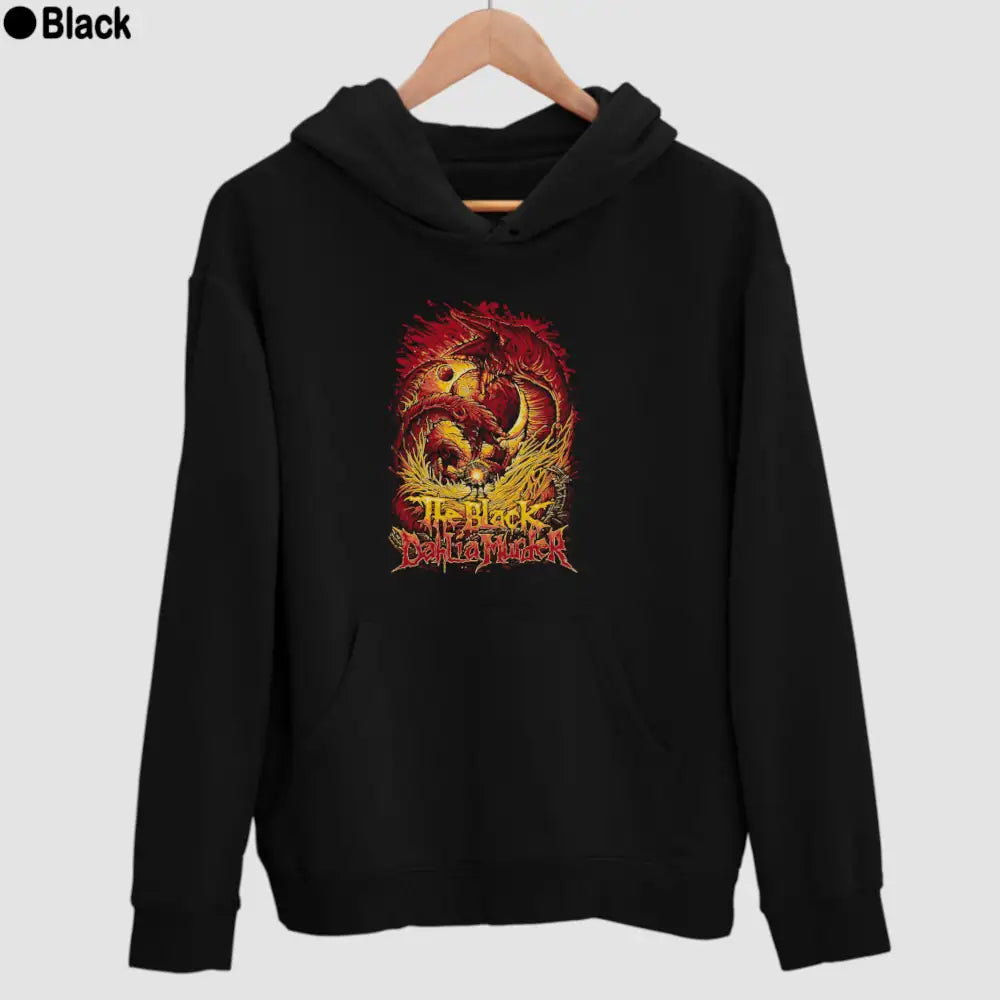 The Black Dahlia Murder Artwork Black Hoodie