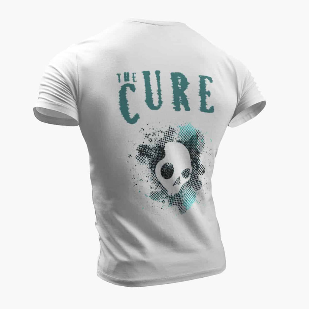 The Cure T-Shirt, The Cure Band White T-Shirt, Gothic Rock Merchandise