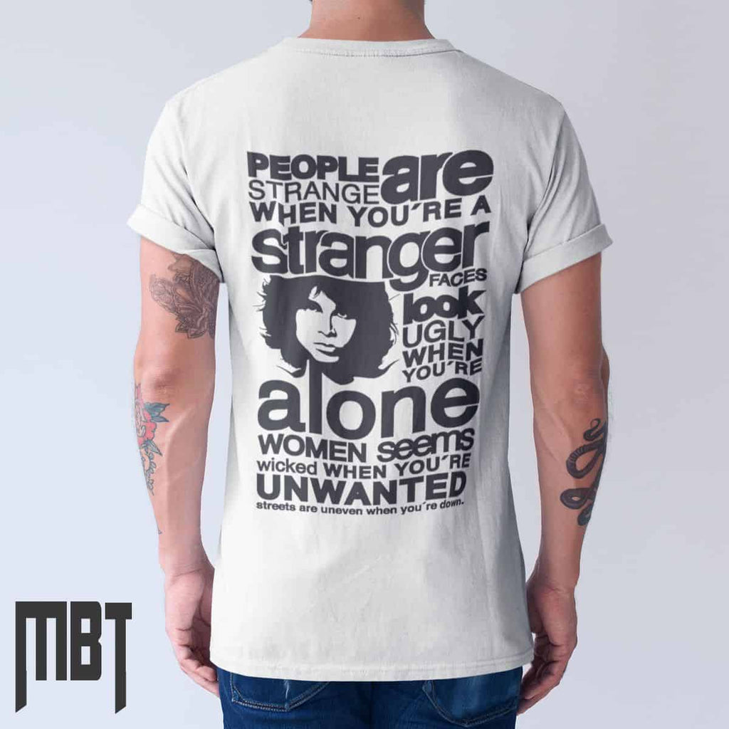 The Doors Band T-Shirt, The Doors Collage Tee-Shirt, Rock Merch