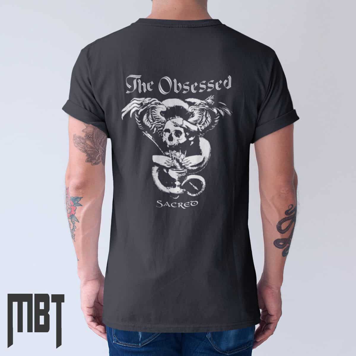 The Obsessed T-Shirt, The Obsessed Sacred Cover Tee-Shirt, Heavy Metal Merch