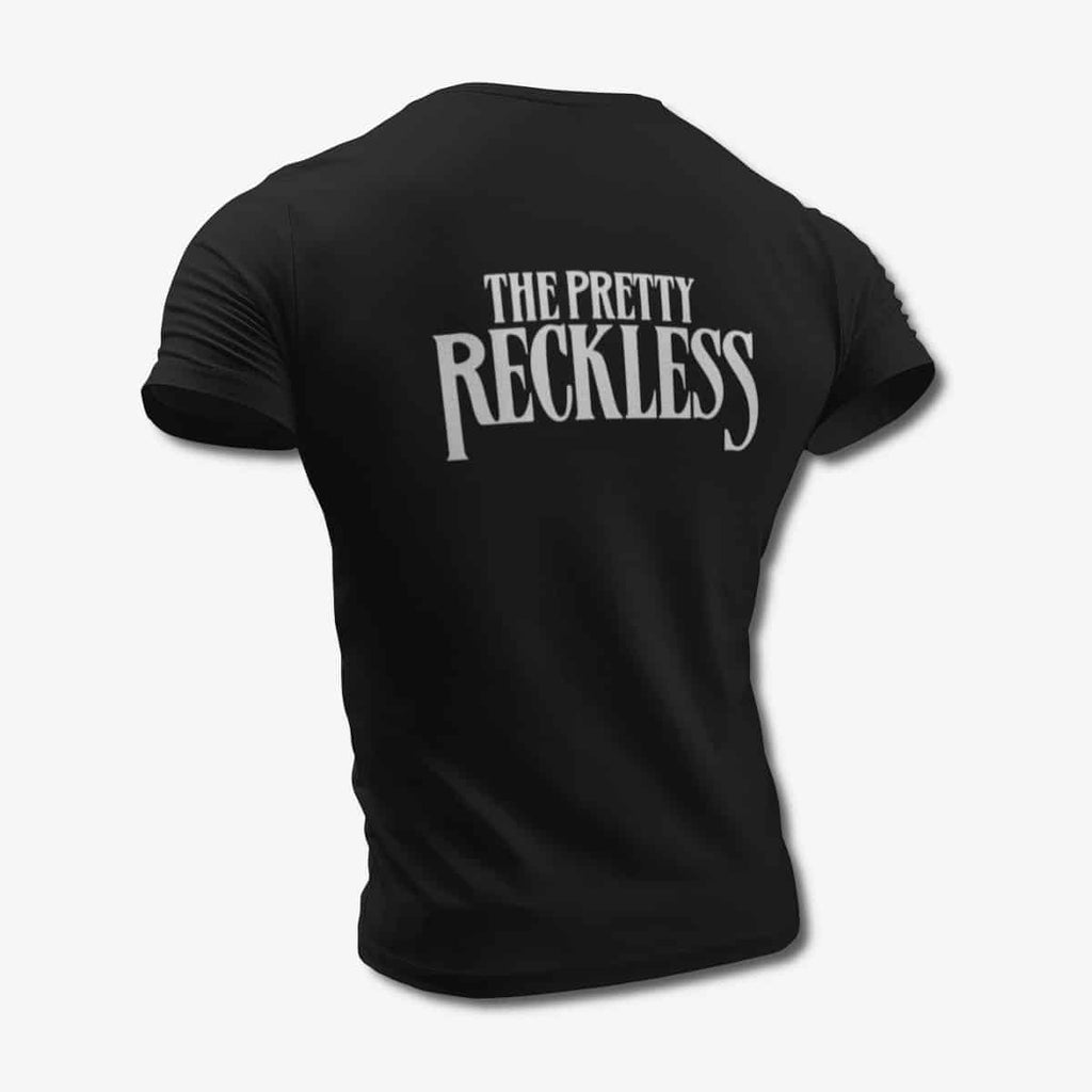The Pretty Reckless T-Shirt, Pretty Reckless Band Logo Black Tee Shirt, Hard Rock Merchandise