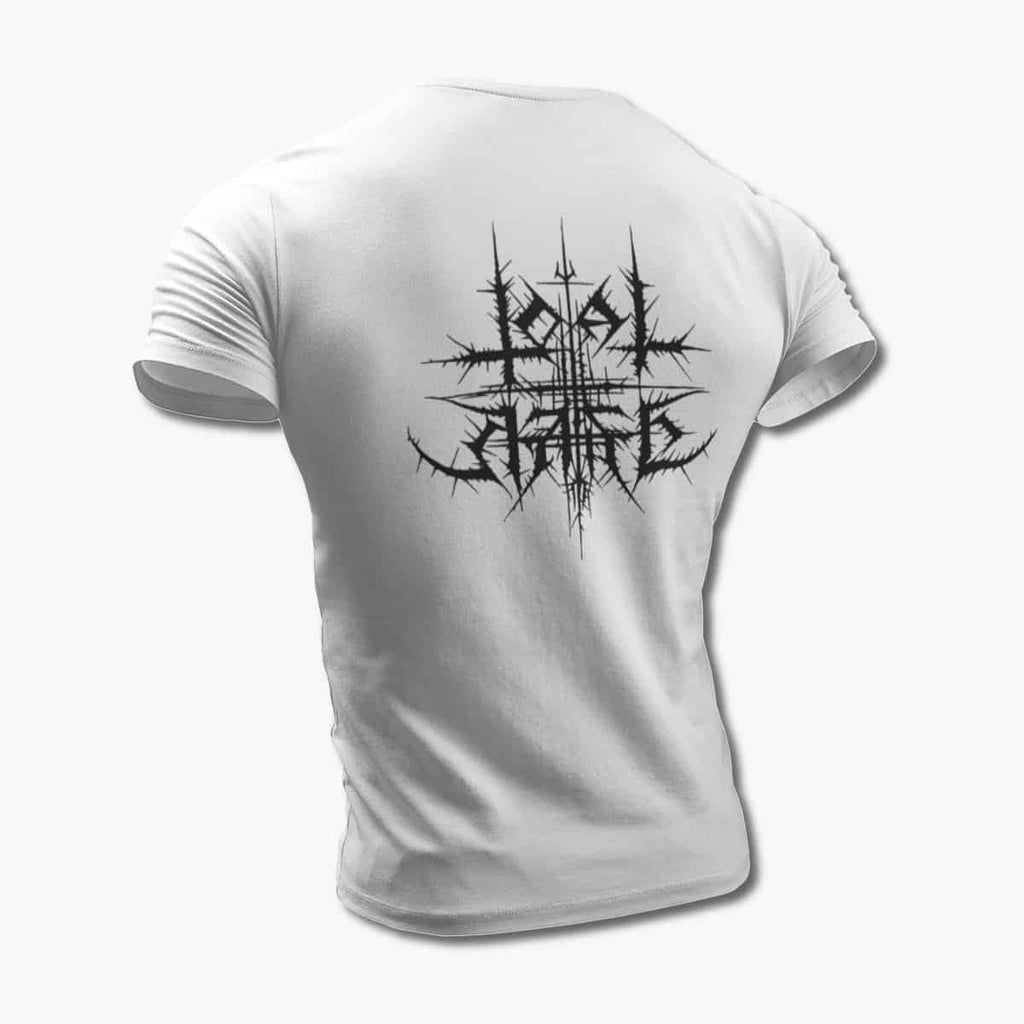 Total Hate T-Shirt, Total Hate Logo White Tee Shirt, Black Metal Merchandise