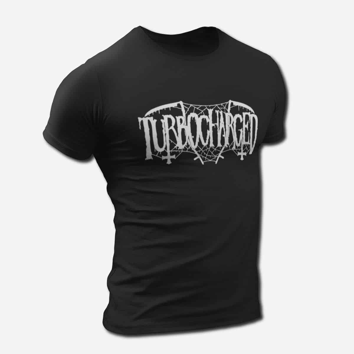 Turbocharged Logo T-Shirt, Thrash Metal Merch