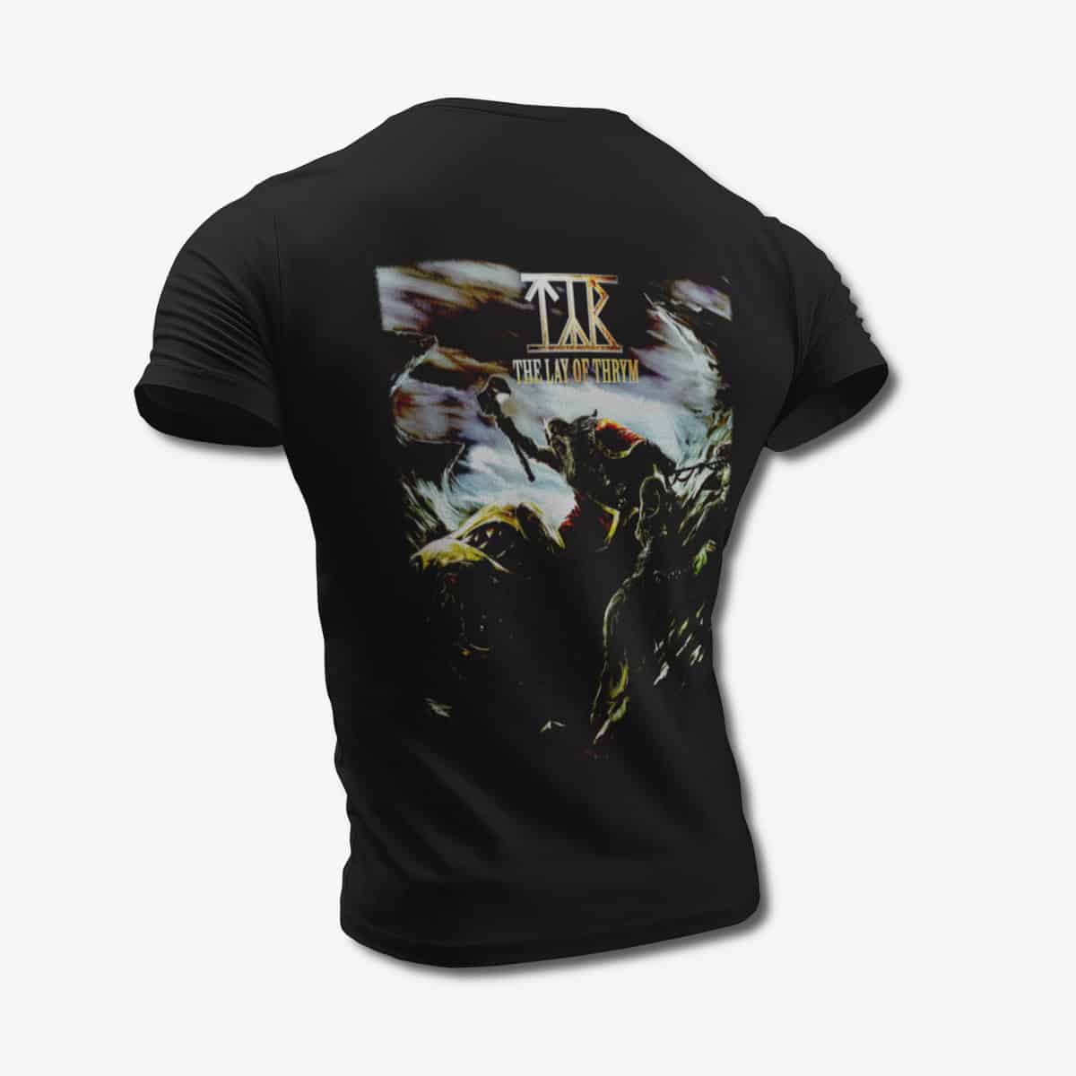 Tyr T-Shirt, Týr The Lay of Thrym Black Tee Shirt, Folk Metal Merchandise