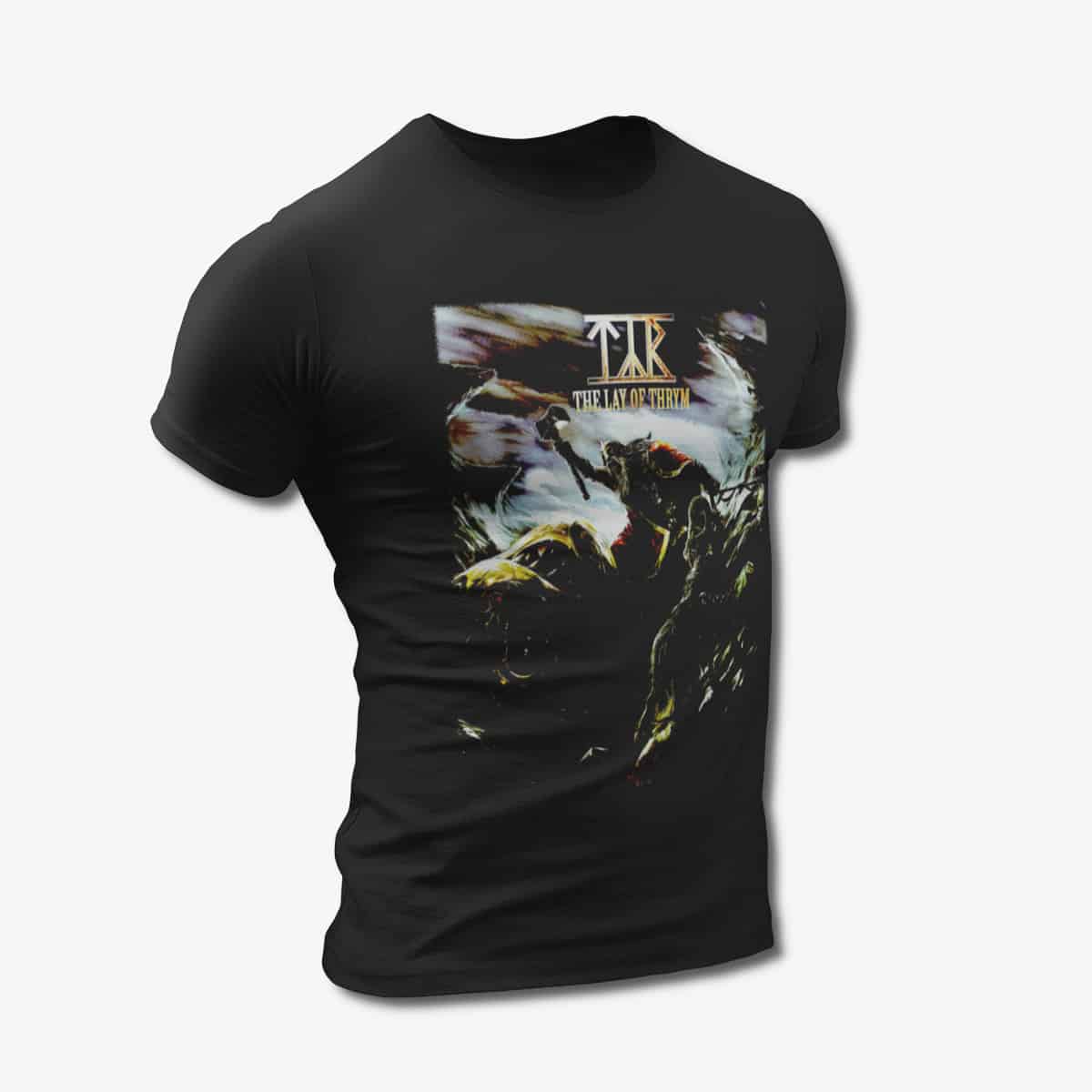 Tyr T-Shirt, Týr The Lay of Thrym Black Tee Shirt, Folk Metal Merchandise