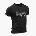 Uber Death Men of Hate T-Shirt, Uber Death Men of Hate Logo Black Tee Shirt, Thrash Metal Merchandise