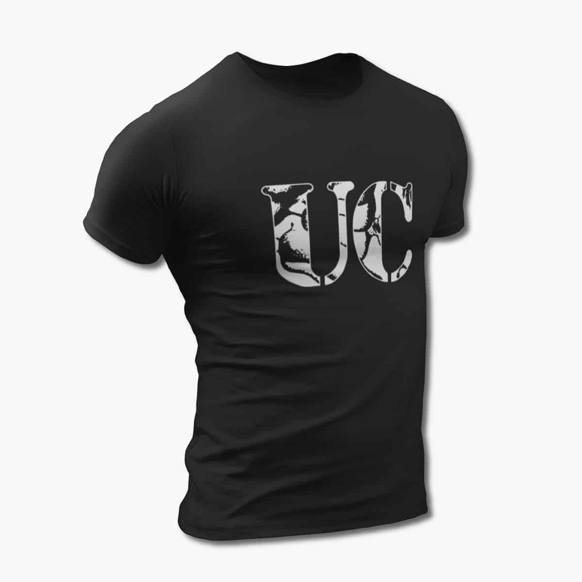 Uncle Chuck T-Shirt, Uncle Chuck Logo Black Tee Shirt, Thrash Metal Merchandise