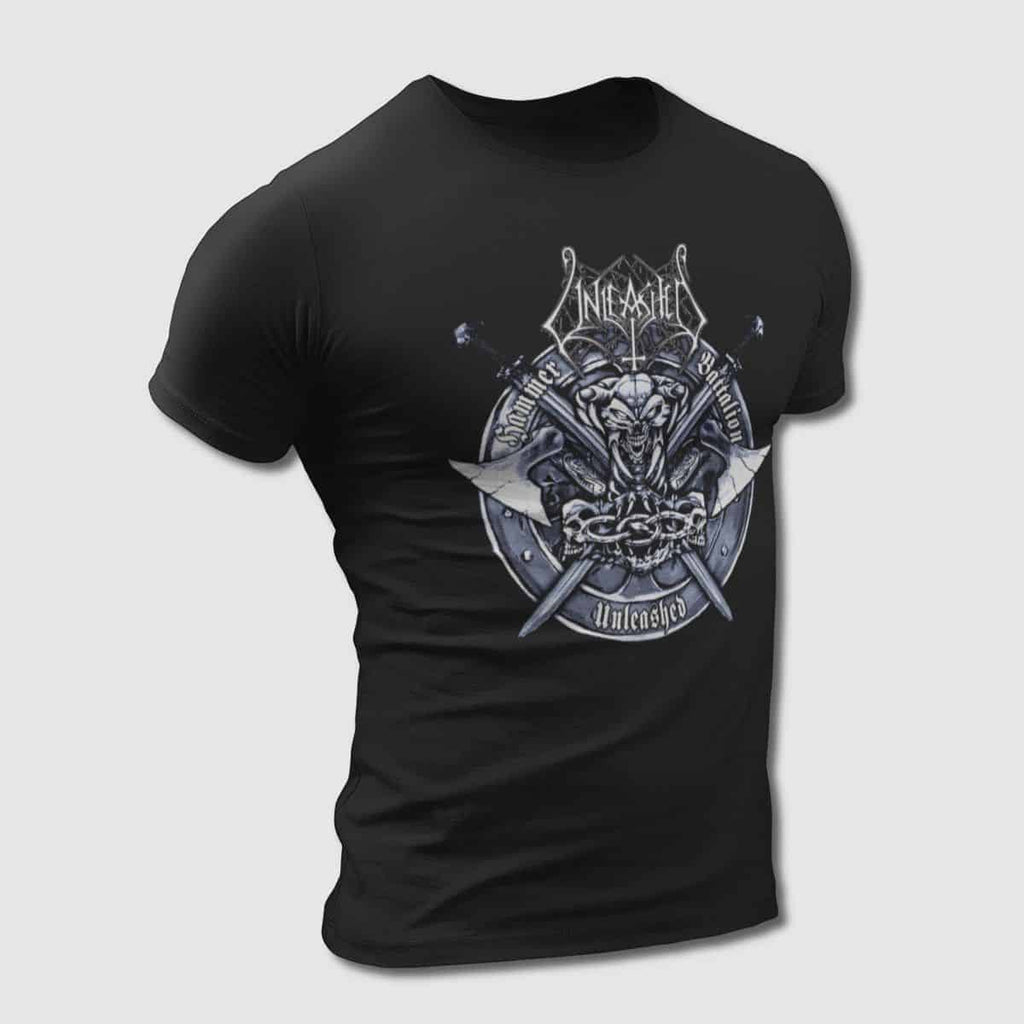 Unleashed Hammer Battalion Artwork T-Shirt, Death Metal Merch