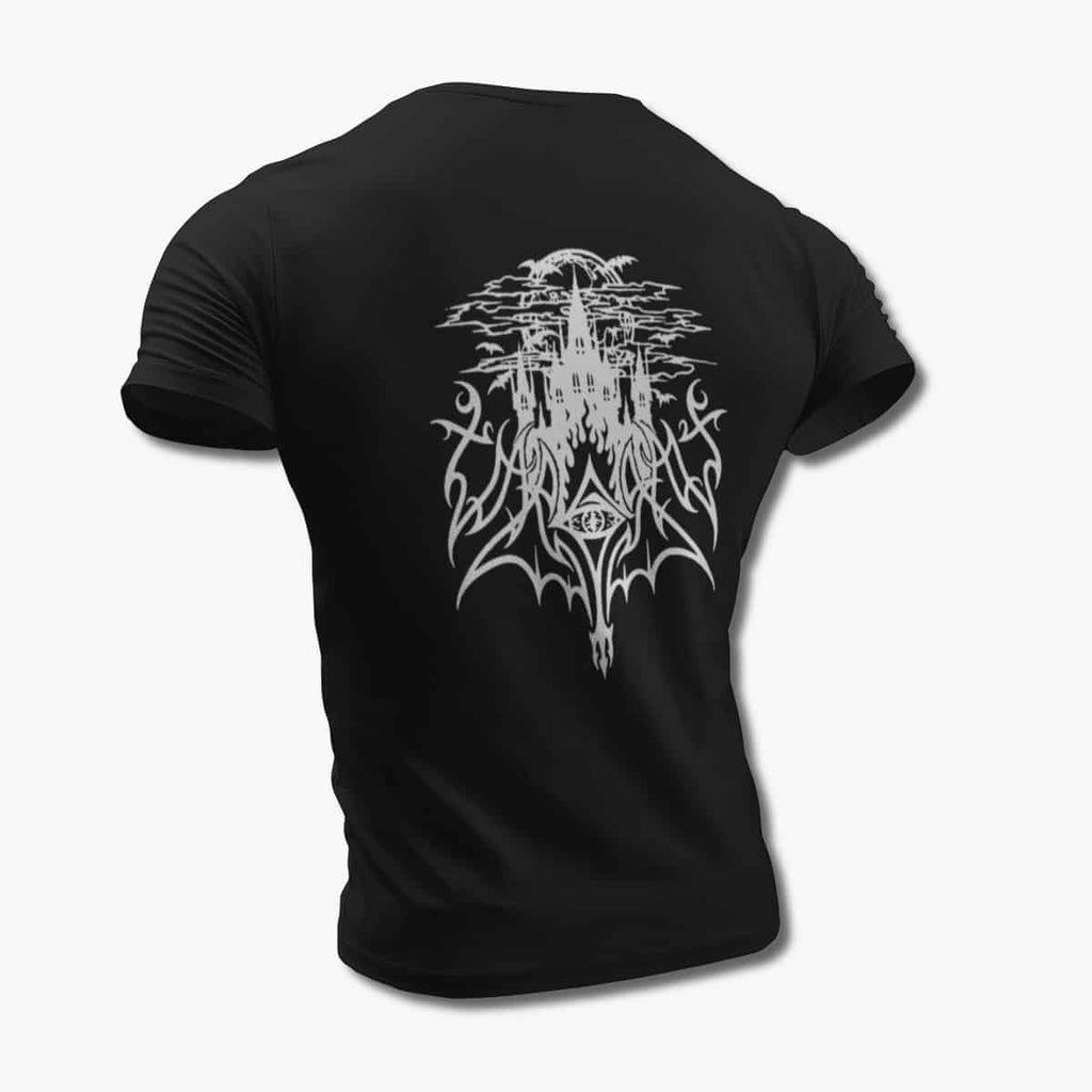 Vargrav T-Shirt, Vargrav Logo Black Tee Shirt, Black Metal Merchandise