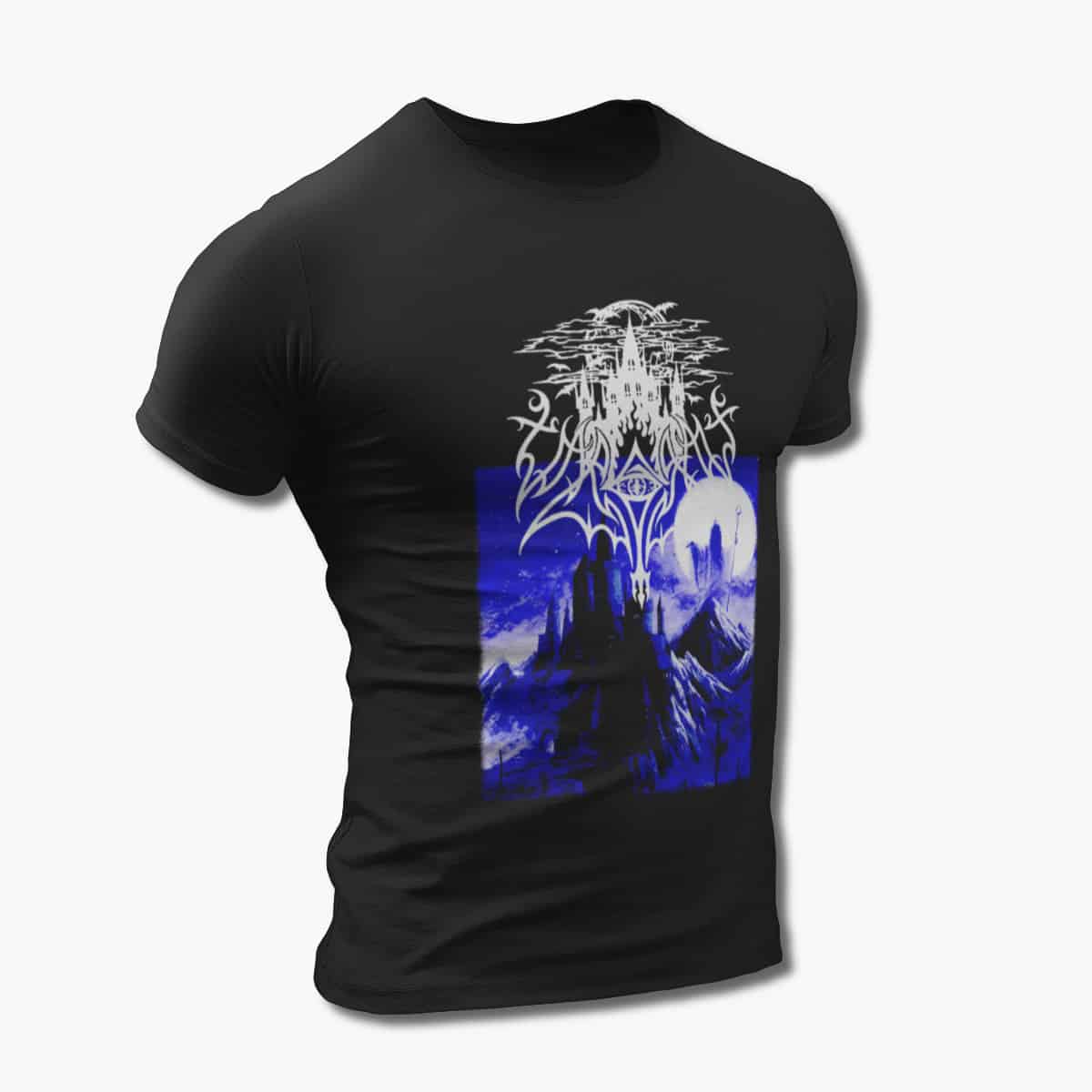 Vargrav T-Shirt, Vargrav Reign in Supreme Darkness Black Tee Shirt, Black Metal Merchandise