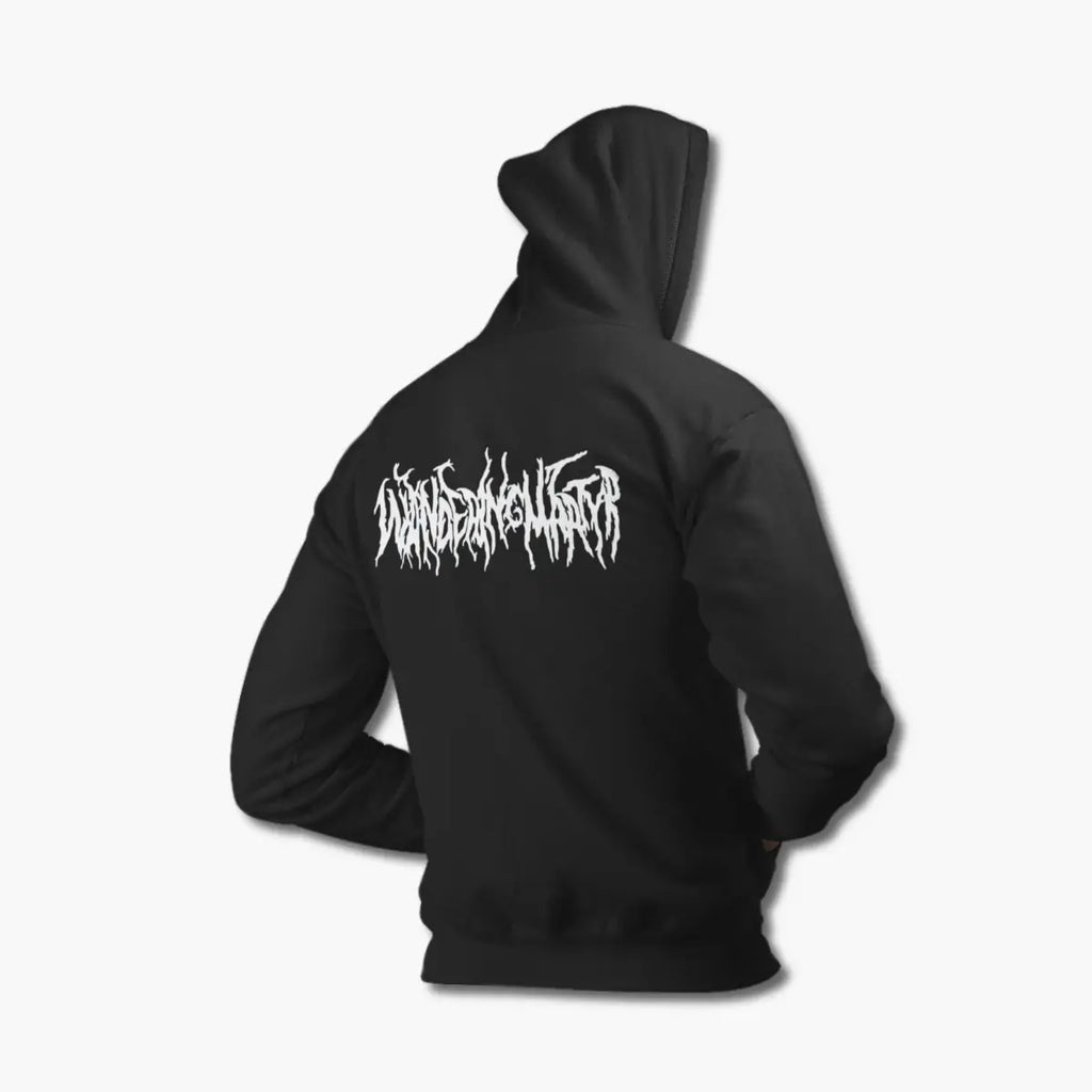 Wandering Martyr Hoodie, Wandering Martyr Logo Black Sweatshirt