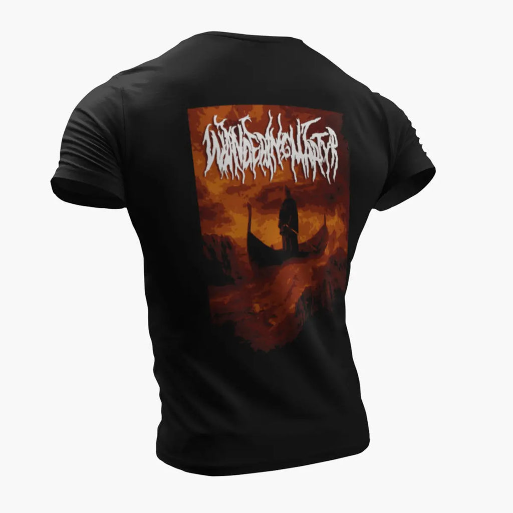 Wandering Martyr T-Shirt, Wandering Martyr Artwork Black T-Shirt