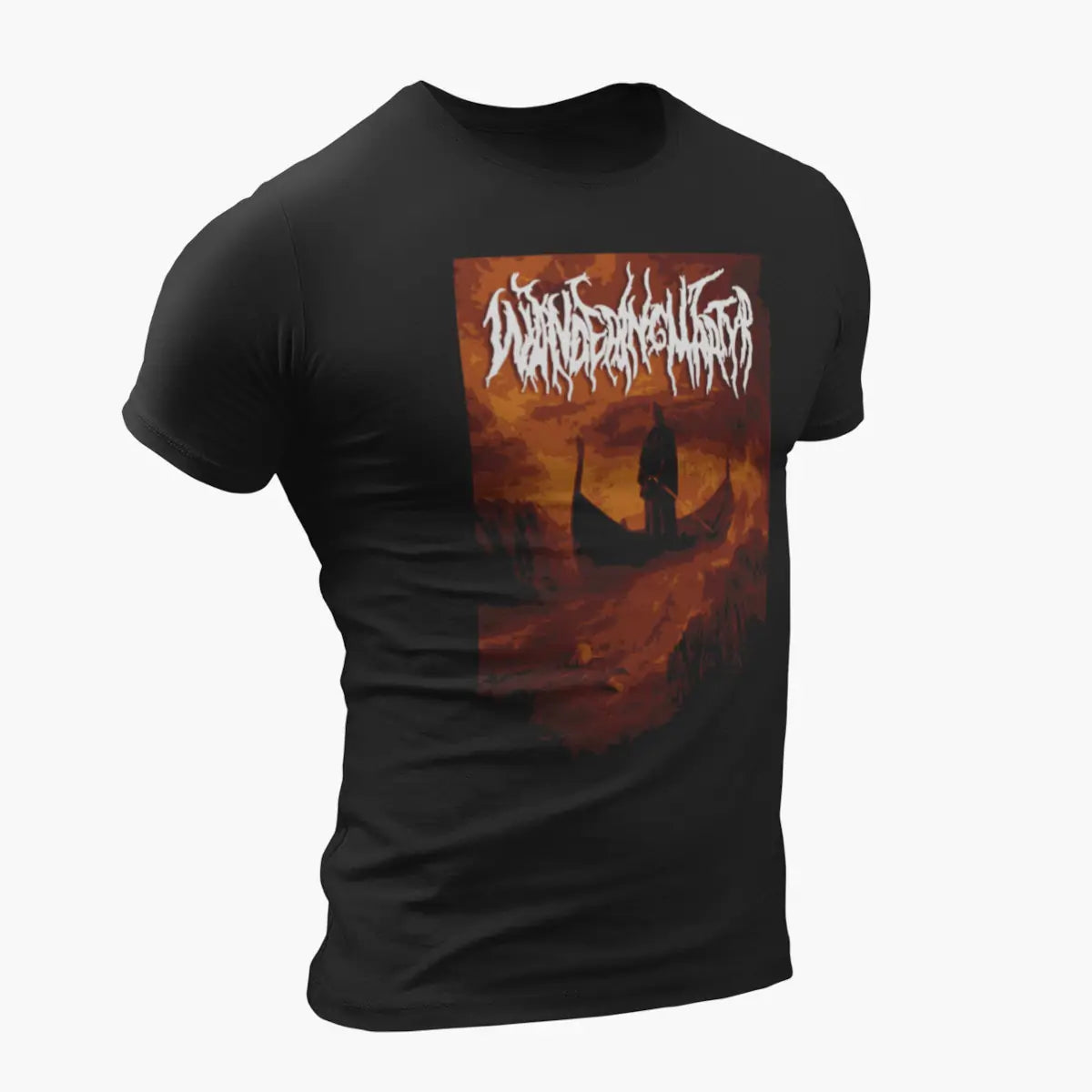 Wandering Martyr T-Shirt, Wandering Martyr Artwork Black T-Shirt