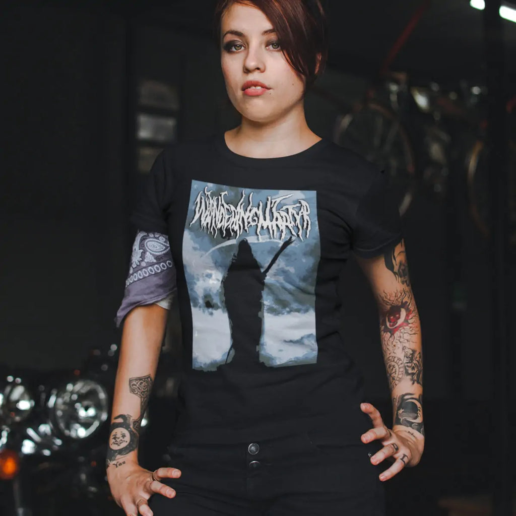 Wandering Martyr T-Shirt, Wandering Martyr Artwork Black T-Shirt