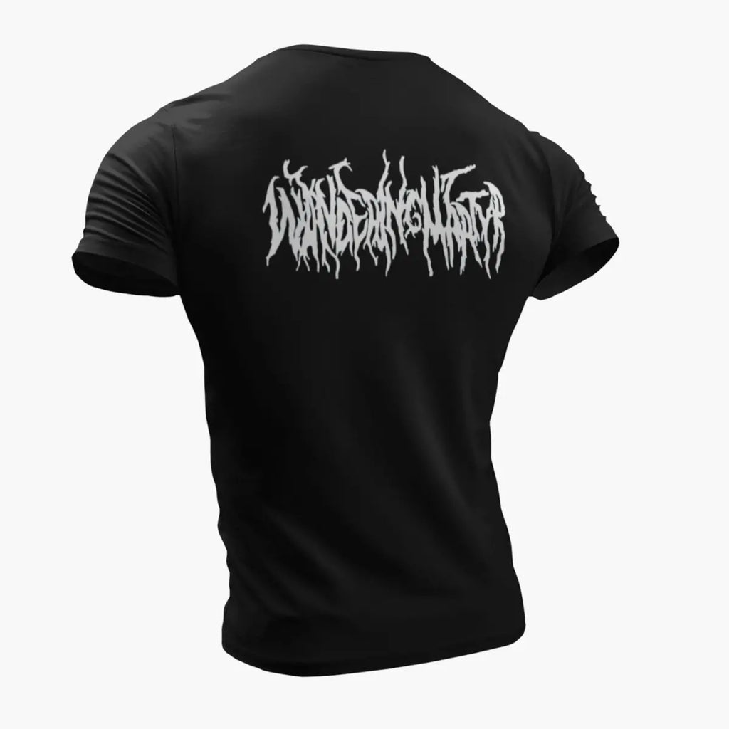 Wandering Martyr T-Shirt, Wandering Martyr Logo Black T-Shirt