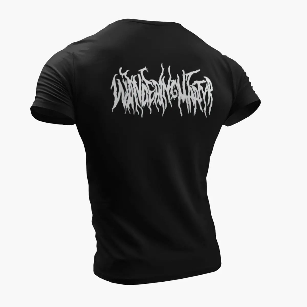 Wandering Martyr T-Shirt, Wandering Martyr Logo Black T-Shirt