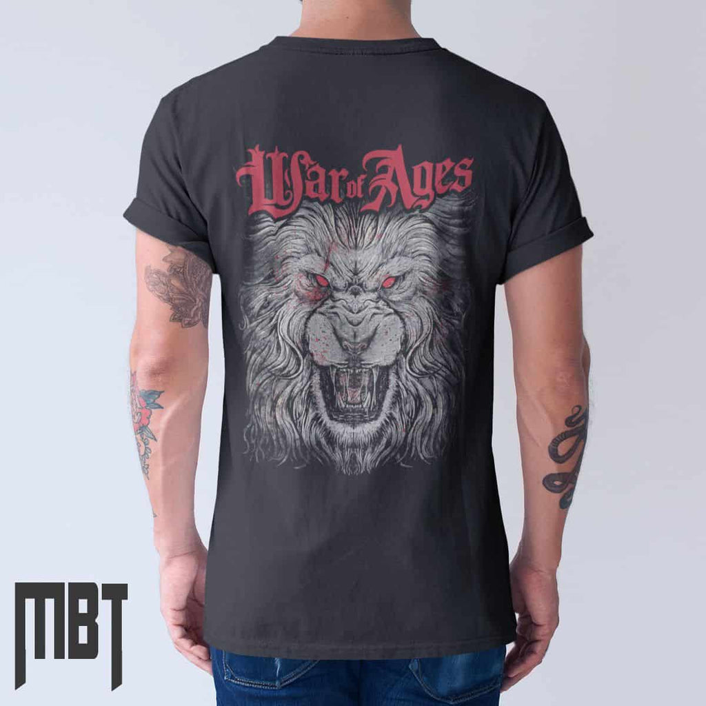 War of Ages Band T-Shirt, War of Ages Artwork Tee-Shirt, Metal Merch