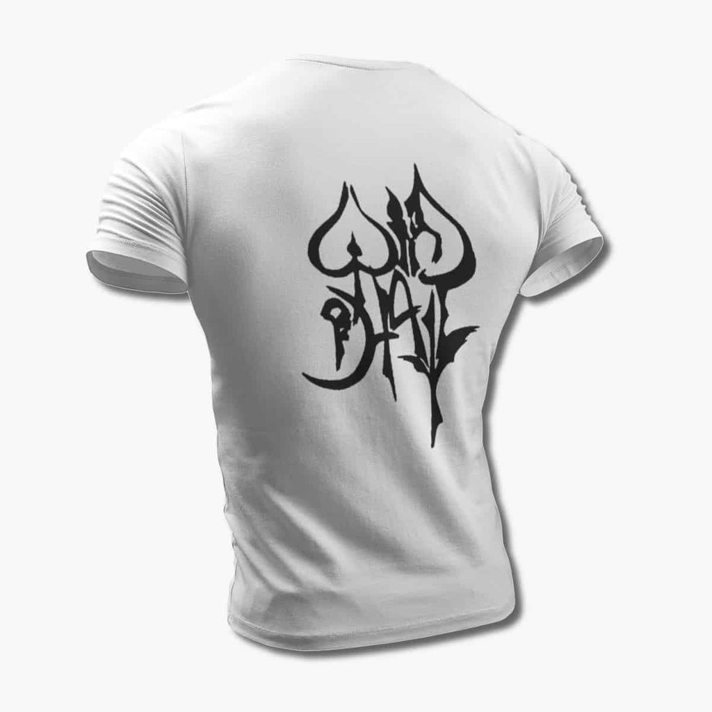 Wind of Hate T-Shirt, Wind of Hate Logo White Tee Shirt, Progressive Heavy Metal Merchandise