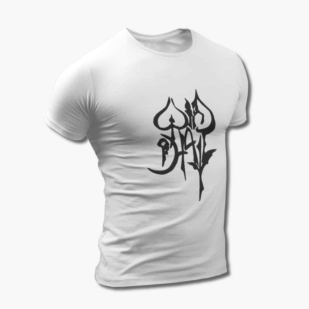 Wind of Hate T-Shirt, Wind of Hate Logo White Tee Shirt, Progressive Heavy Metal Merchandise