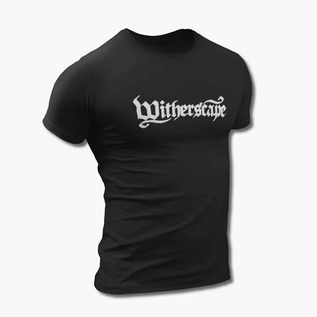 Witherscape T-Shirt, Witherscape Logo Black Tee Shirt, Melodic Death Metal Merchandise