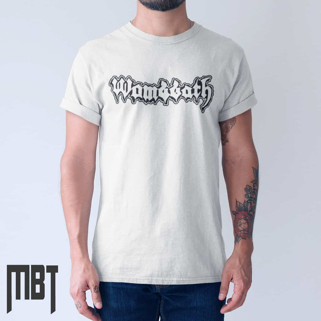 Wombbath Band T-Shirt, Wombbath Logo Tee-Shirt, Death Metal Merch
