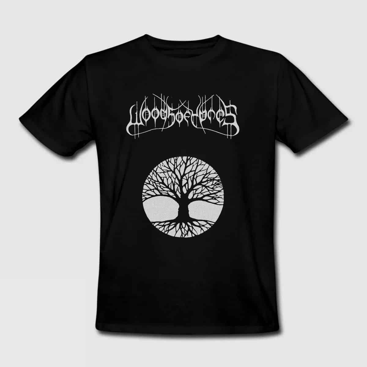 Woods of Ypres Artwork T-Shirt, Black Metal Merch