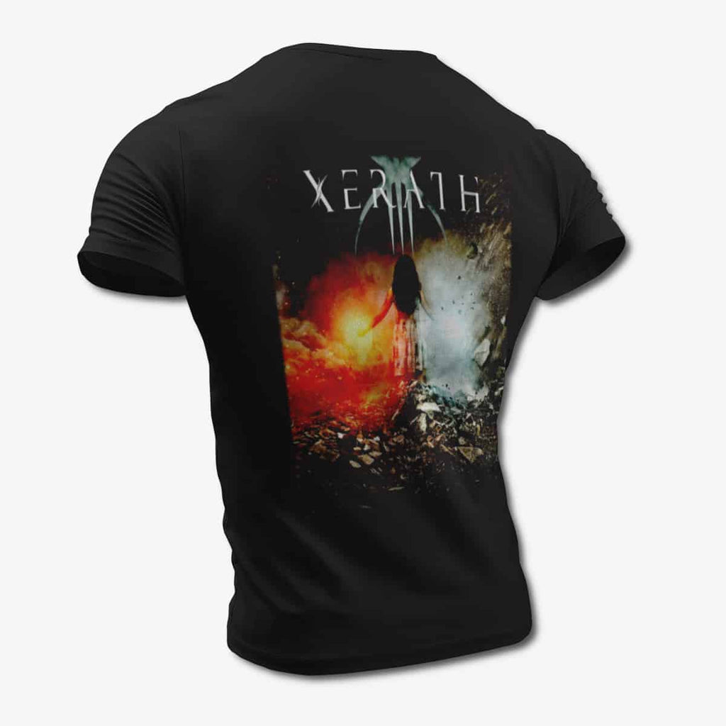 Xerath T-Shirt, Xerath III Black Tee Shirt, Symphonic Groove Metal Merchandise